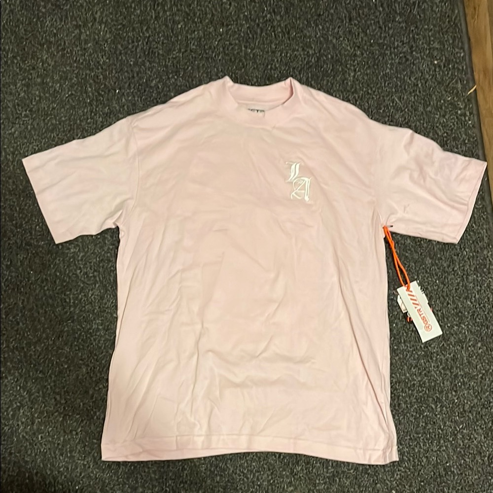 Pink LA Graphic Men's T-Shirt